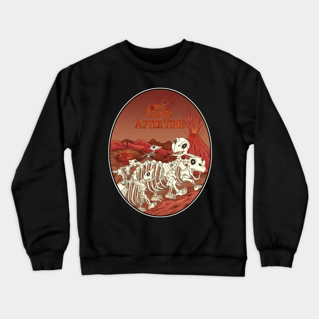 the land after time Crewneck Sweatshirt by opoyostudio